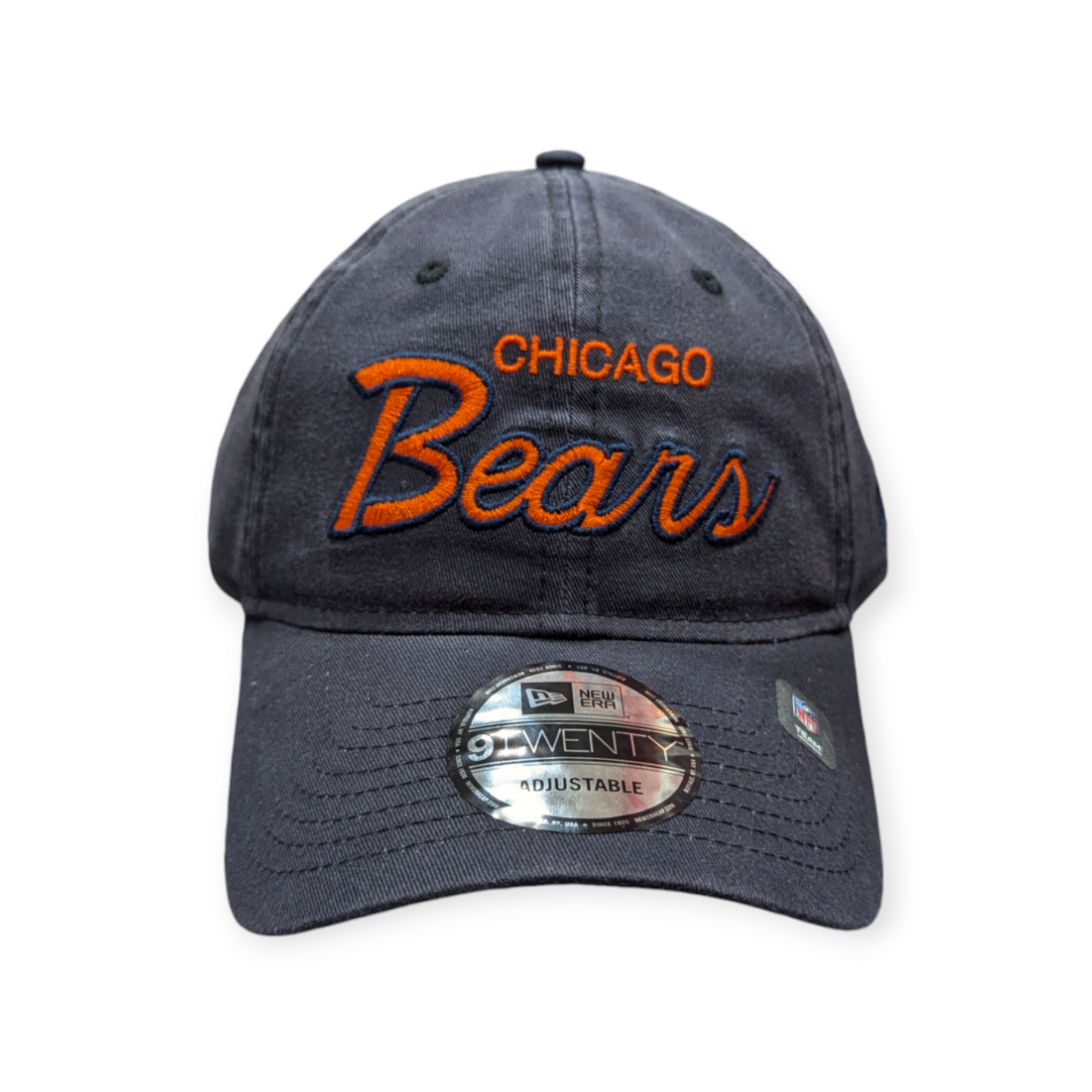 Chicago Bears New Era Deep Navy Griswold 9TWENTY Adjustable Hat