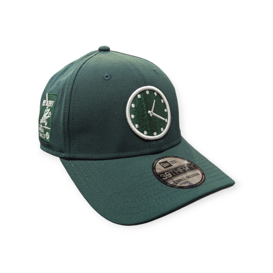 Chicago Cubs New Era Forest Green 1:20 Clock 39THIRTY Flex-Fit Hat