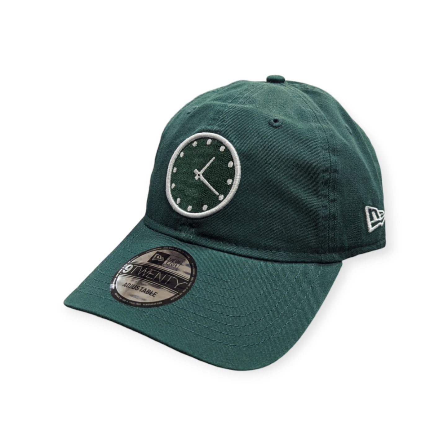 Chicago Cubs New Era 1:20 Clock Forest Green 9TWENTY Adjustable Hat