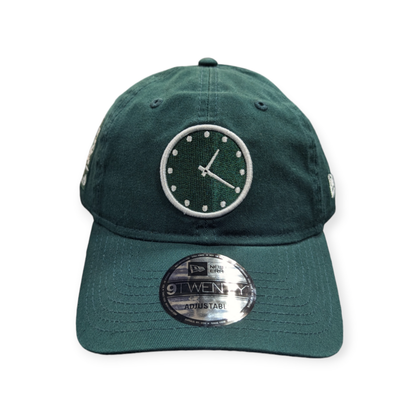 Chicago Cubs New Era 1:20 Clock Forest Green 9TWENTY Adjustable Hat