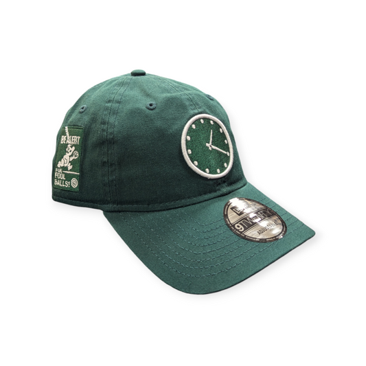 Chicago Cubs New Era 1:20 Clock Forest Green 9TWENTY Adjustable Hat