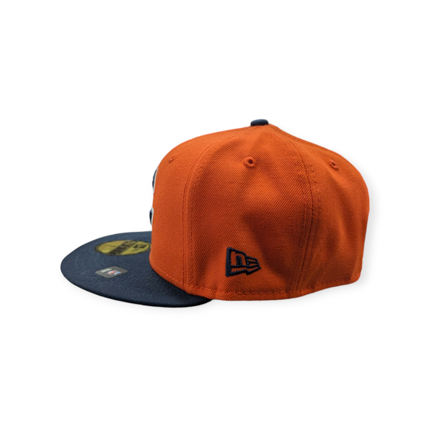 Chicago Bears 2 Tone Orange/Navy Alternate New Era 59FIFTY Fitted Hat