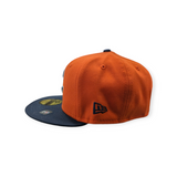 Chicago Bears 2 Tone Orange/Navy Alternate New Era 59FIFTY Fitted Hat - Pro Jersey Sports