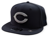 Chicago Bears New Era Gridiron Classics 1962-1973 Navy 9FIFTY Adjustable Snapback Hat - Pro Jersey Sports