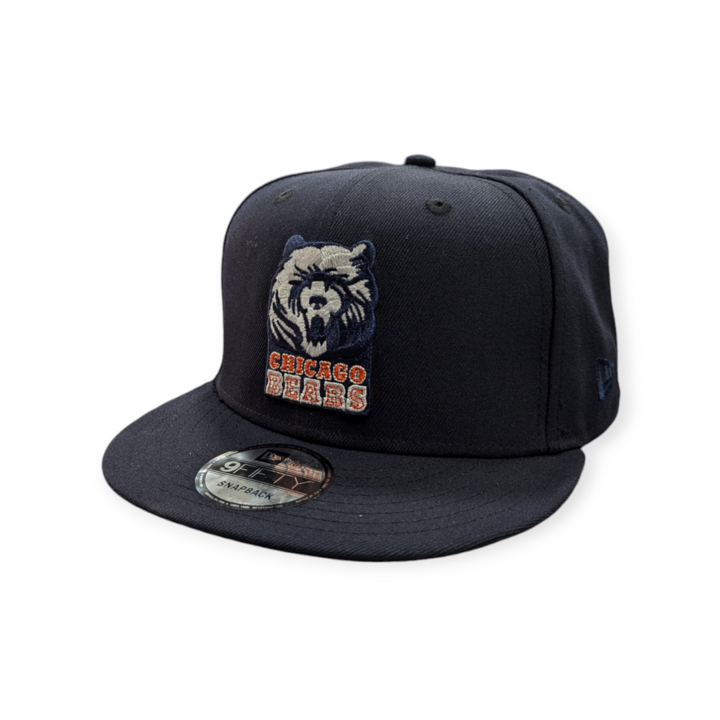 Chicago Bears New Era Gridiron Classics 1990 Navy 9FIFTY Adjustable Snapback Hat