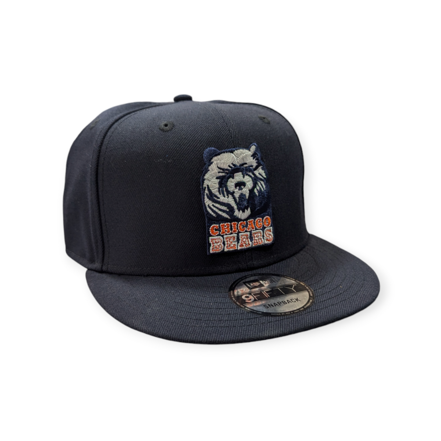 Chicago Bears New Era Gridiron Classics 1990 Navy 9FIFTY Adjustable Snapback Hat