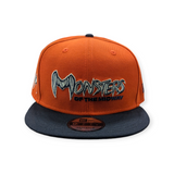 Chicago Bears New Era Monsters of the Midway Orange/Navy 9FIFTY Adjustable Snapback Hat - Pro Jersey Sports