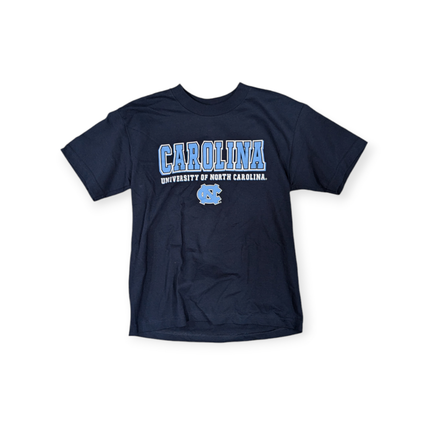 Youth North Carolina Tar Heels Navy Colosseum Tee