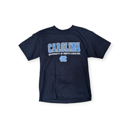 Youth North Carolina Tar Heels Navy Colosseum Tee