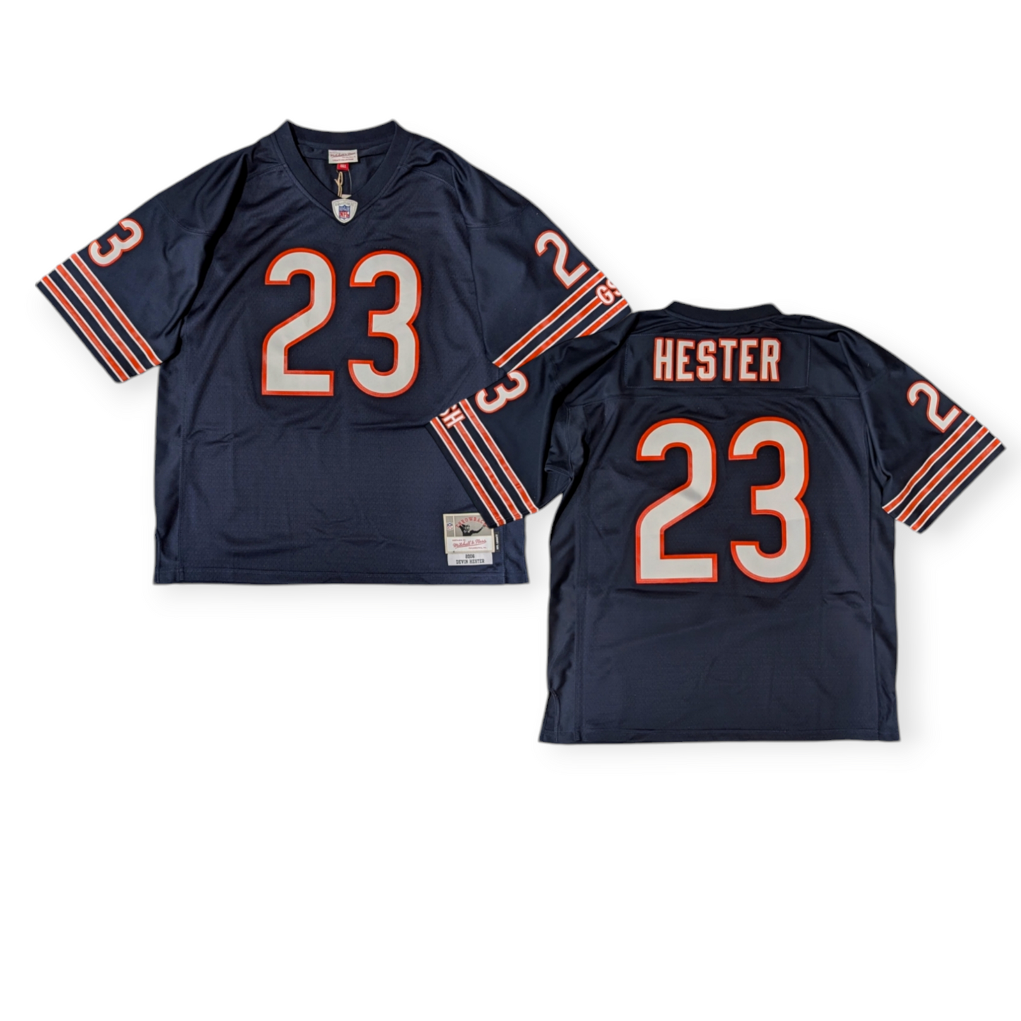 Men's Devin Hester Chicago Bears Navy Mitchell & Ness 2006 Legacy Replica Jersey