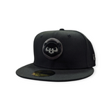Chicago Cubs New Era Black/Graphite '90 All Star Game 59FIFTY Fitted Hat - Pro Jersey Sports