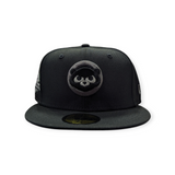 Chicago Cubs New Era Black/Graphite '90 All Star Game 59FIFTY Fitted Hat - Pro Jersey Sports