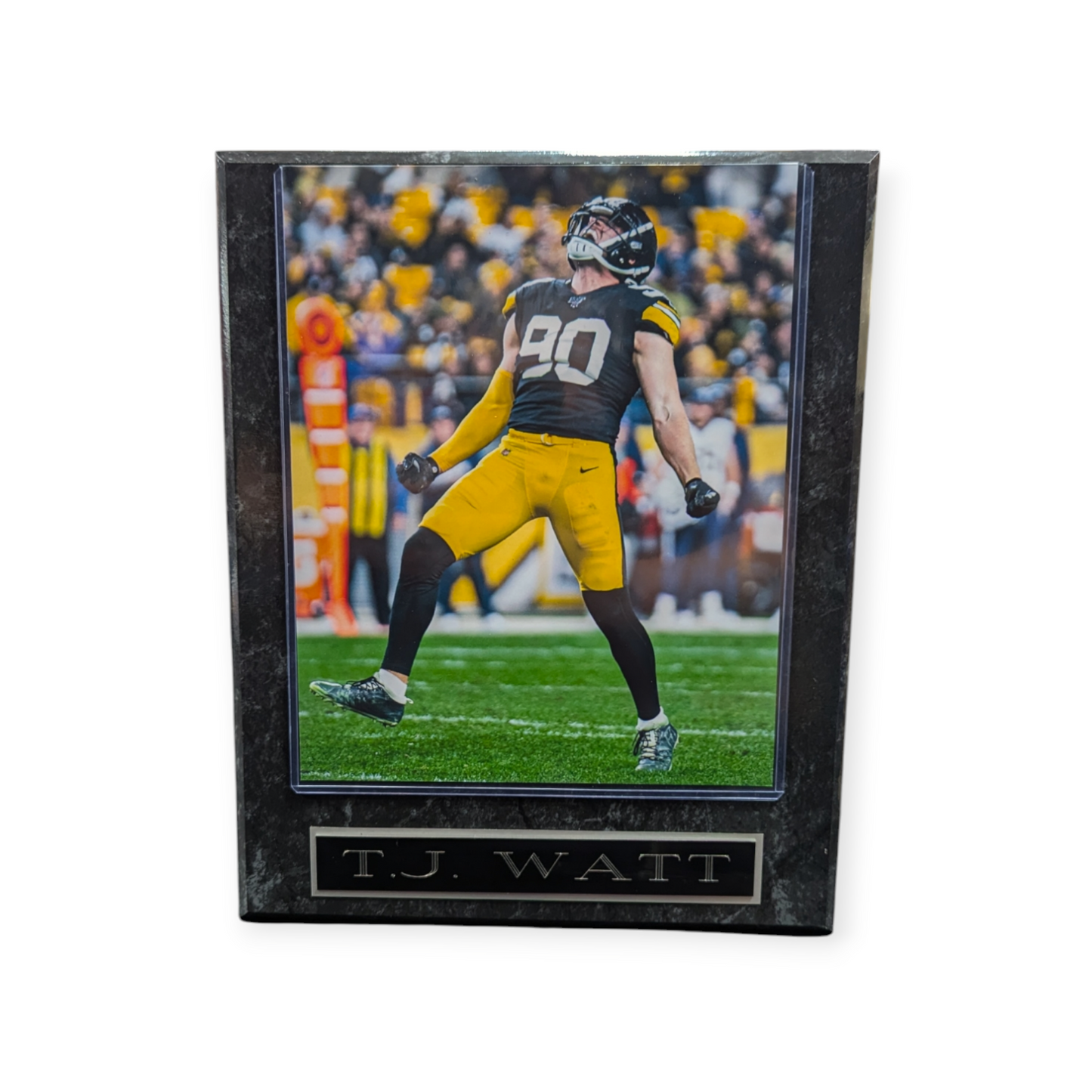 TJ Watt Pittsburgh Steelers Wall Plaque