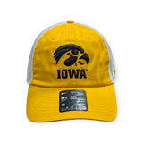 Iowa Hawkeyes Nike Yellow Club Unstructured Adjustable Trucker Hat - Pro Jersey Sports