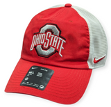 Ohio State Buckeyes Nike Red Club Unstructured Adjustable Trucker Hat - Pro Jersey Sports