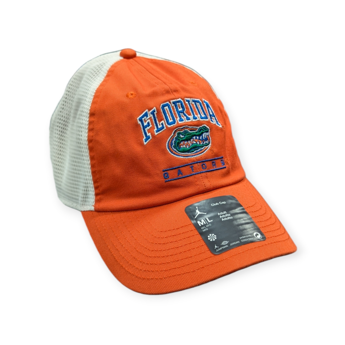 Florida Gators Nike Orange Jumpman Club Unstructured Adjustable Trucker Hat