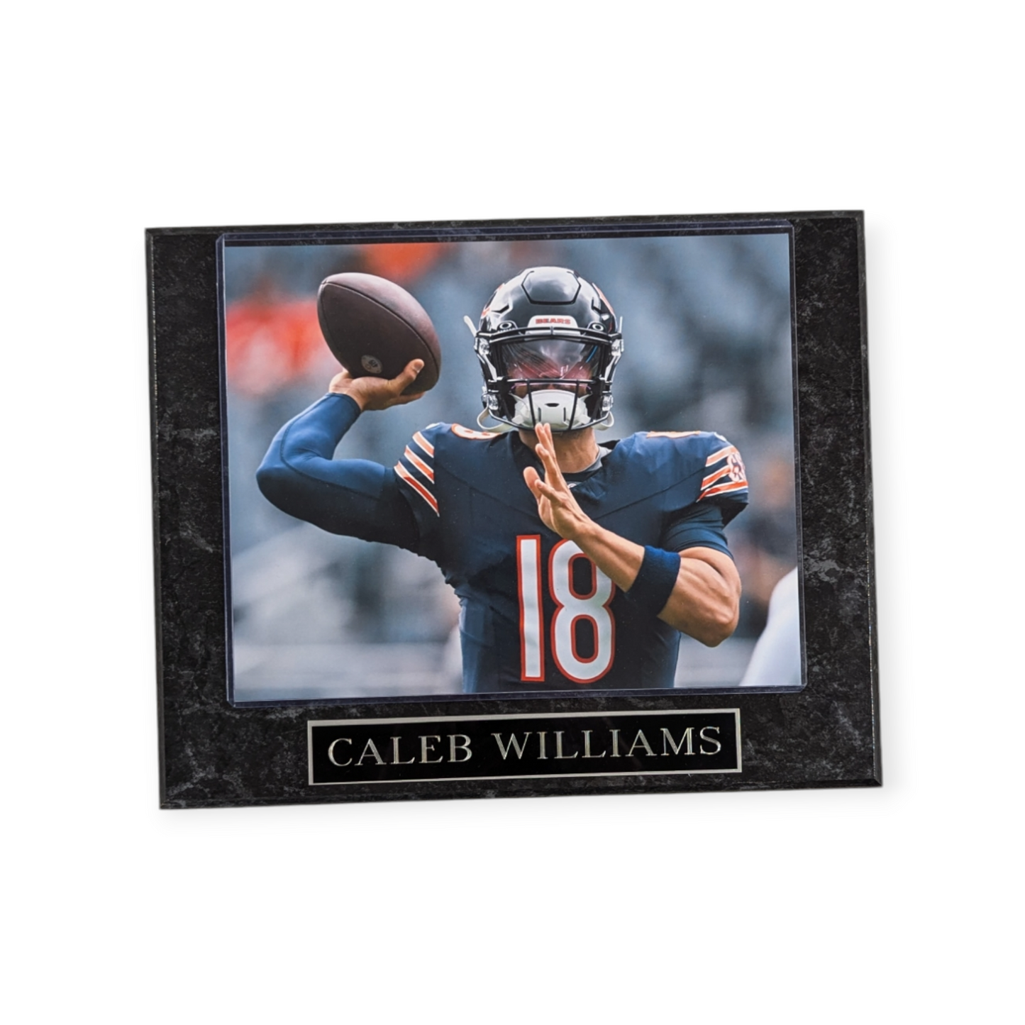 Chicago Bears Caleb Williams Photo Plaque