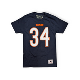 Men's Chicago Bears Walter Payton Mitchell & Ness Navy Name & Number Throwback T-Shirt - Pro Jersey Sports
