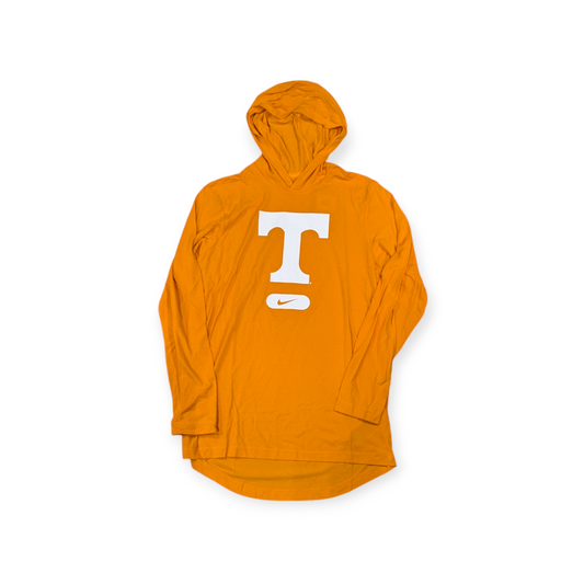 Men's Nike Orange Tennessee Volunteers Lightweight Performance Long Sleeve Hoodie T-Shirt