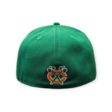 Chicago Blackhawks New Era Kelly Green Irish 59FIFTY Fitted Hat - Pro Jersey Sports