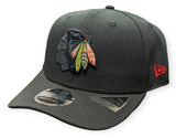 Chicago Blackhawks New Era Head of the Table Black 9SEVENTY Hat - Pro Jersey Sports