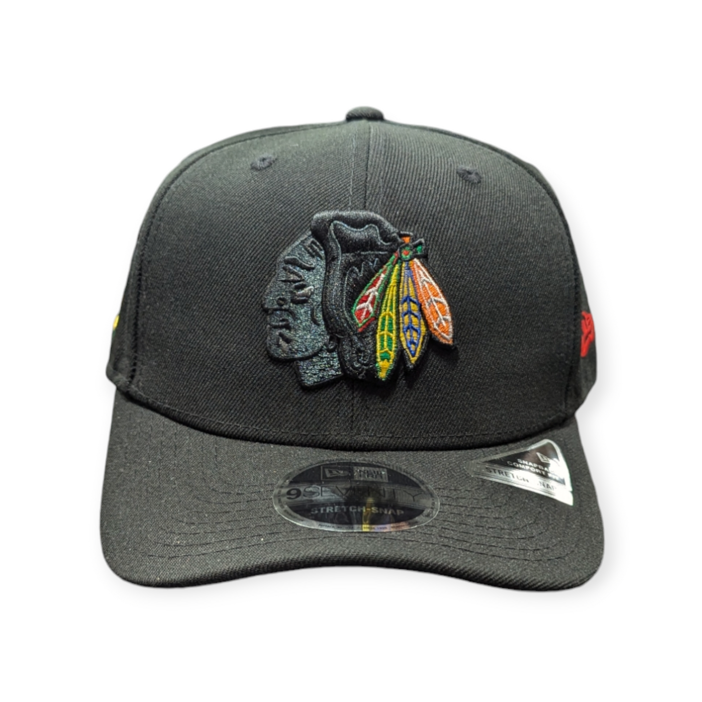 Chicago Blackhawks New Era Head of the Table Black 9SEVENTY Hat