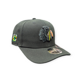 Chicago Blackhawks New Era Head of the Table Black 9SEVENTY Hat - Pro Jersey Sports