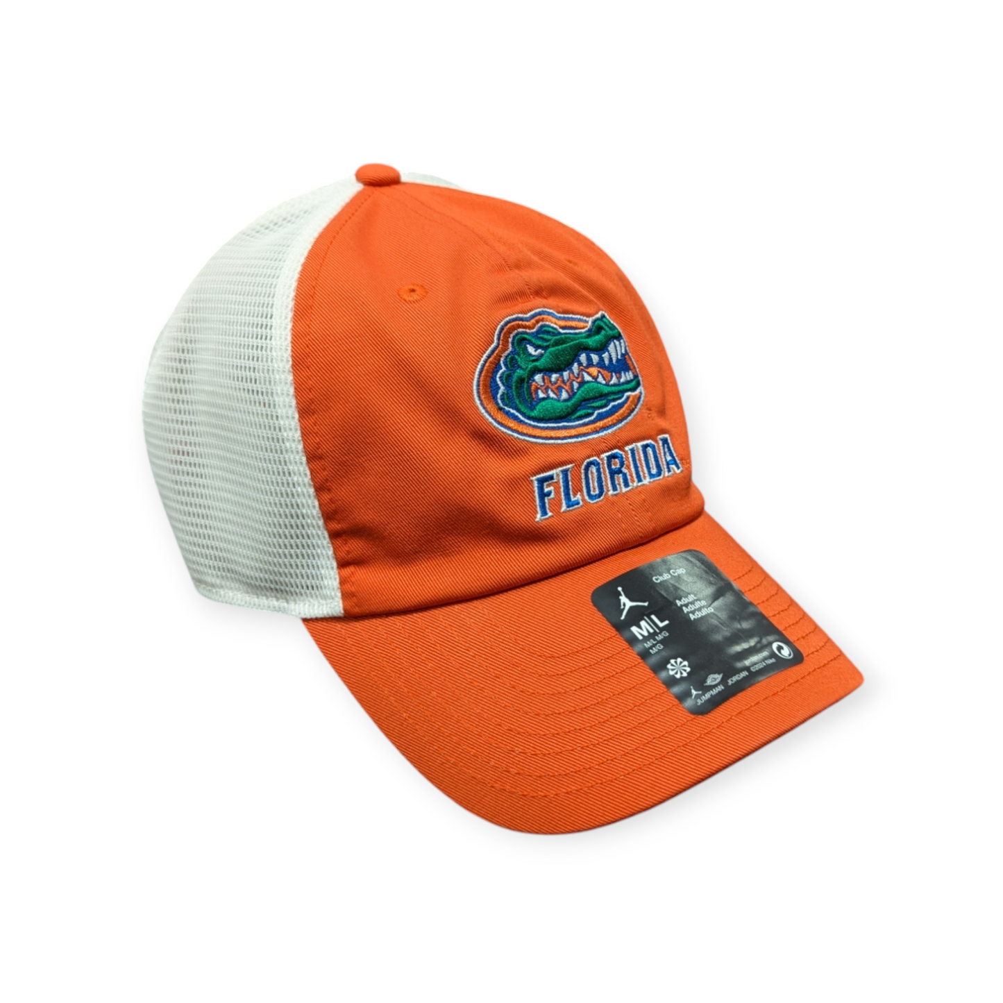 Florida Gators Nike Orange Jumpman Club Unstructured Adjustable Trucker Hat