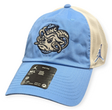 North Carolina Tar Heels Nike Carolina Blue Jumpman Club Unstructured Adjustable Trucker Hat - Pro Jersey Sports