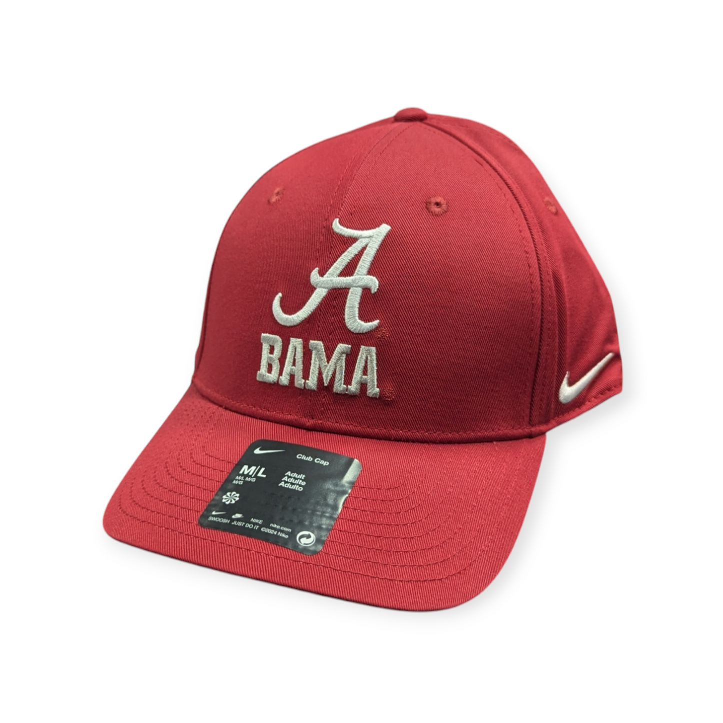 Alabama Crimson Tide Nike Crimson Adjustable Club Hat