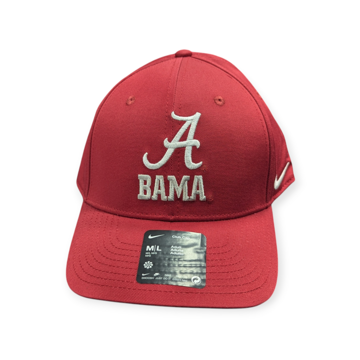 Alabama Crimson Tide Nike Crimson Adjustable Club Hat