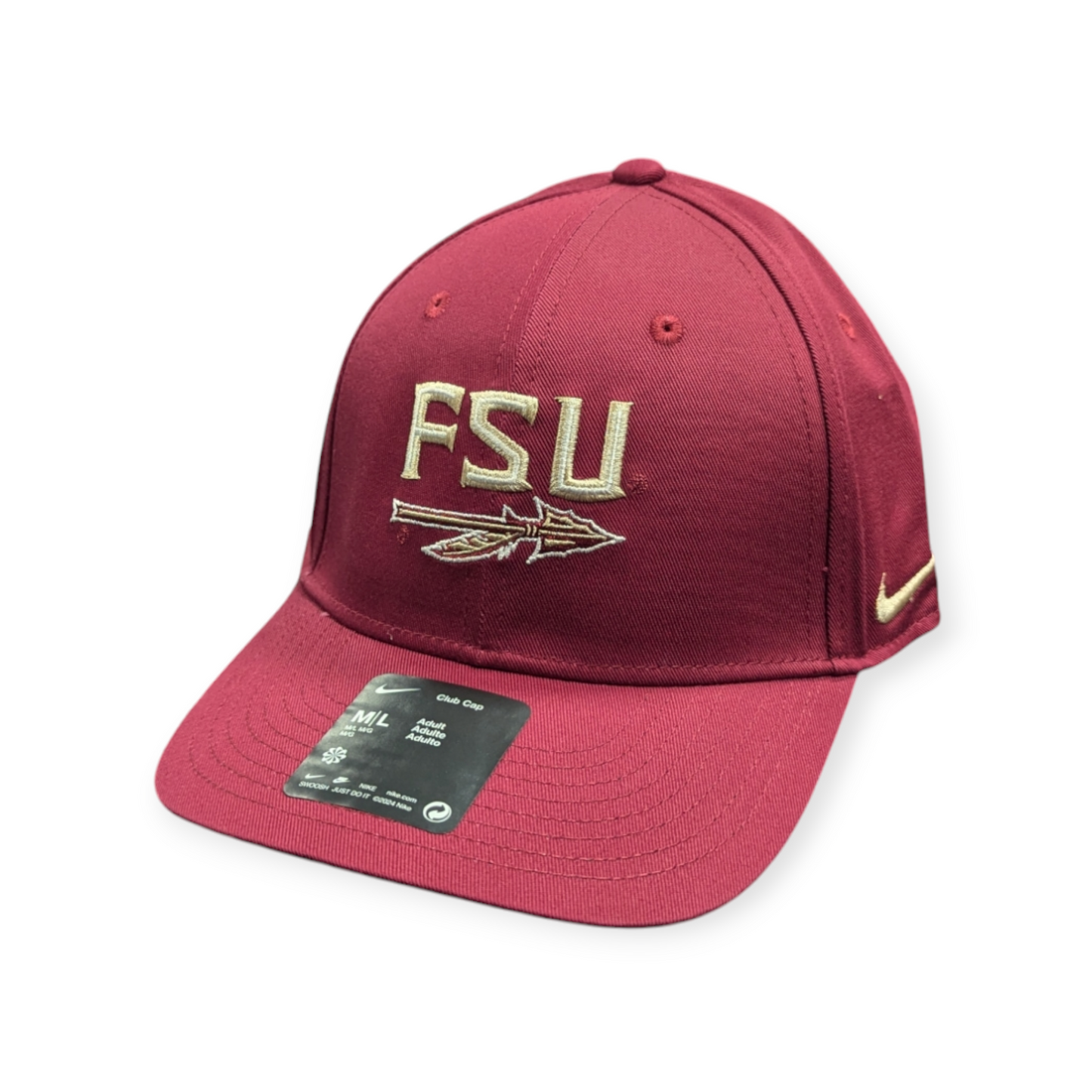 Florida State Seminoles Nike Crimson Adjustable Club Hat