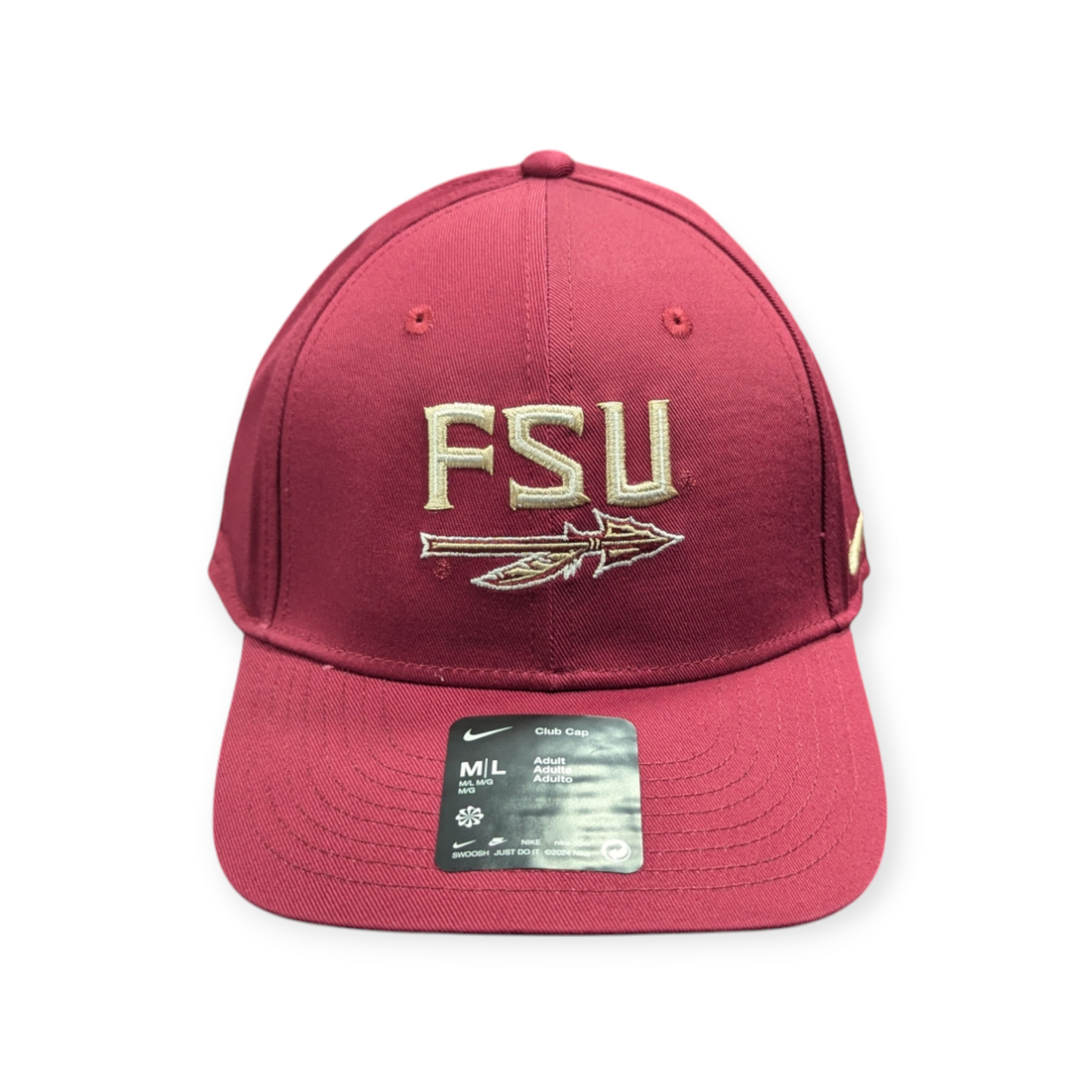 Florida State Seminoles Nike Crimson Adjustable Club Hat