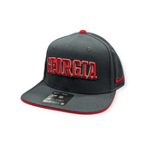 Georgia Bulldogs Nike Black Dri-Fit Sideline Pro Snapback Hat - Pro Jersey Sports