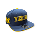 Michigan Wolverines Nike Navy Jumpman Dri-Fit Sideline Pro Snapback Hat - Pro Jersey Sports
