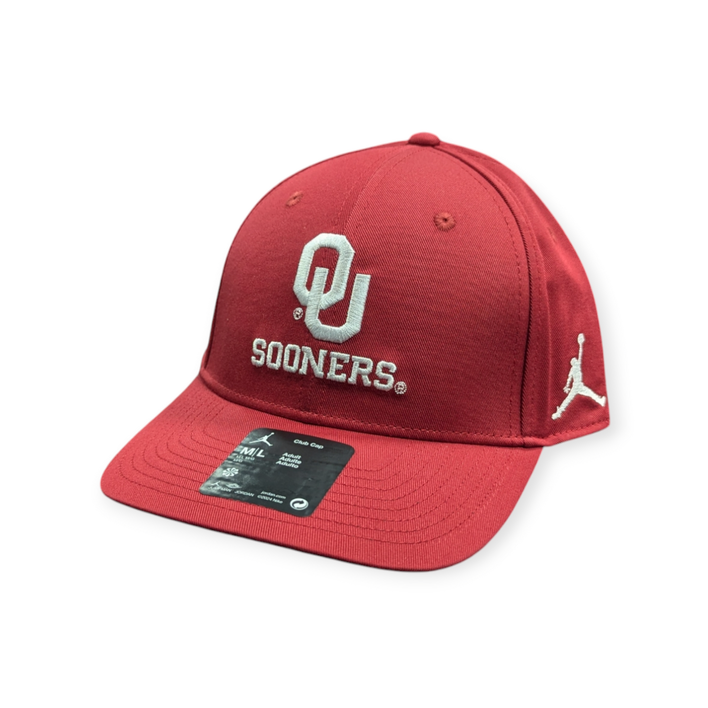 Oklahoma Sooners Nike Crimson Adjustable Club Hat