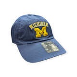Michigan Wolverines Nike Club Navy Dri-Fit Unstructured Adjustable Hat - Pro Jersey Sports