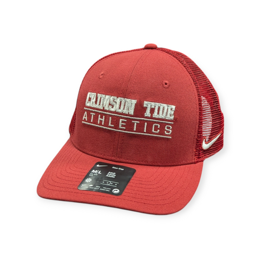 Alabama Crimson Tide Nike Rise Crimson Trucker Adjustable Hat