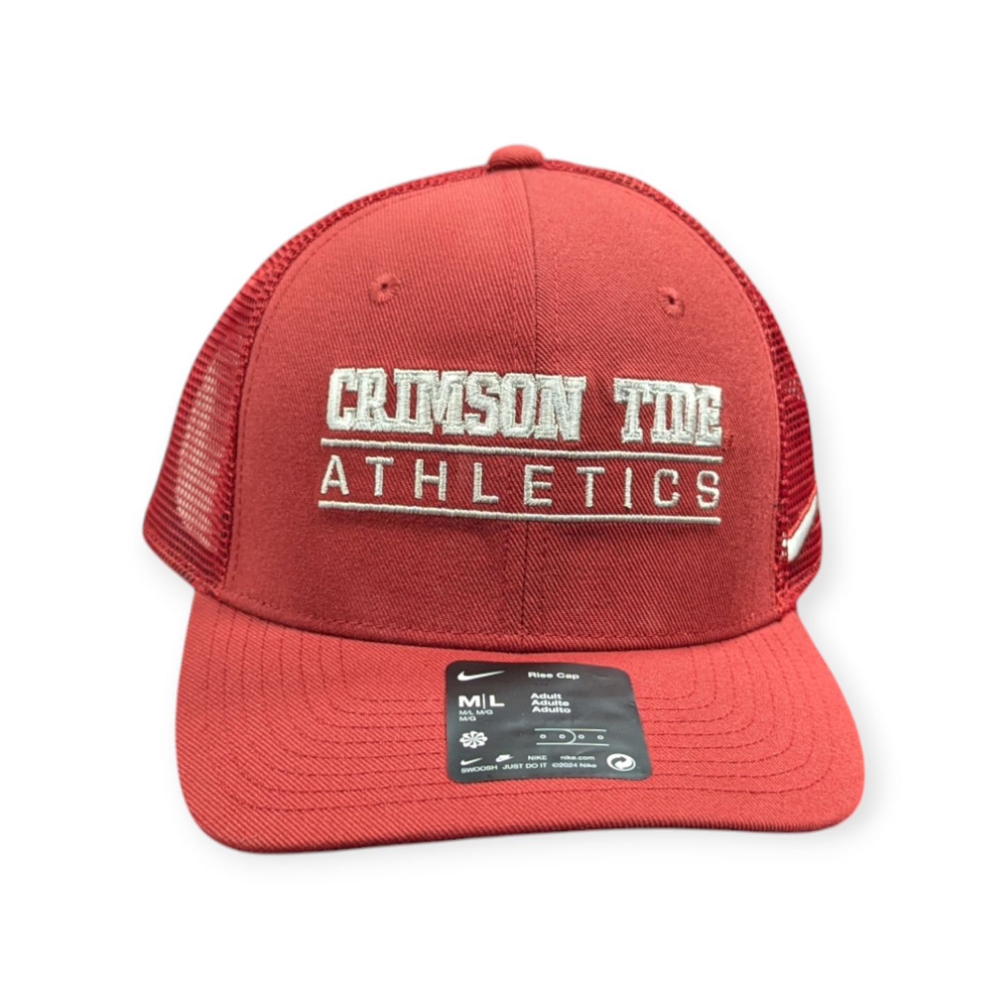 Alabama Crimson Tide Nike Rise Crimson Trucker Adjustable Hat