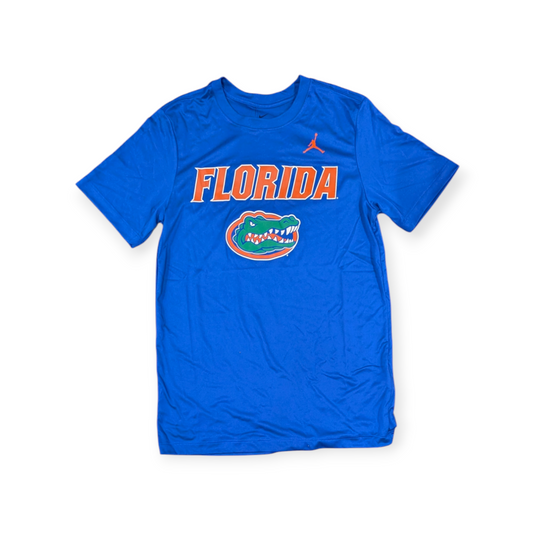 Florida Gators Nike Blue Jumpman Legend Tee