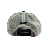 Michigan Wolverines Nike Navy Rise Trucker Crest Adjustable Hat - Pro Jersey Sports