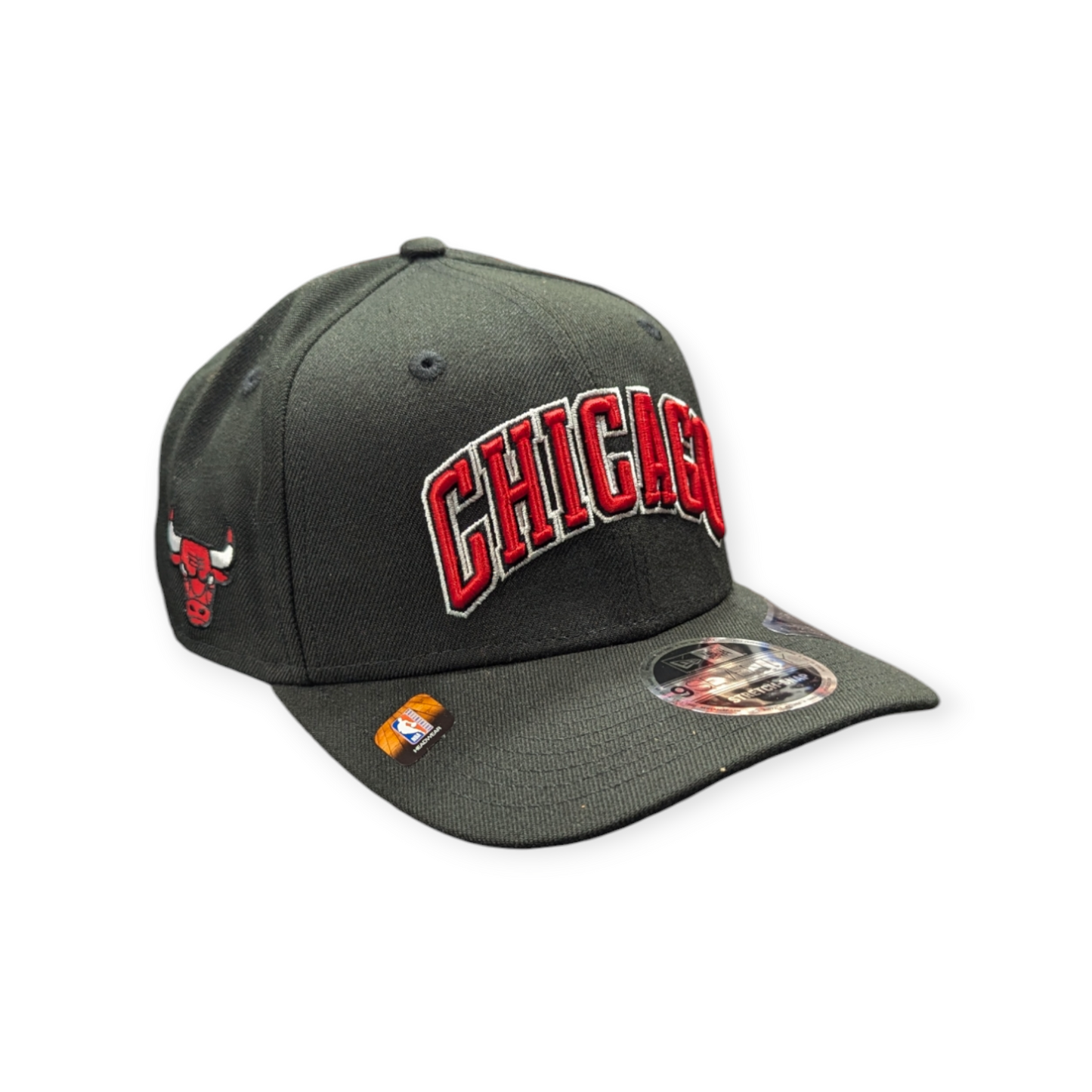 Chicago Bulls New Era 2024 Statement Edition Black 9SEVENTY Adjustable Hat