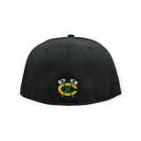 Chicago Blackhawks New Era Black Tribal Chief 59FIFTY Fitted Hat - Pro Jersey Sports