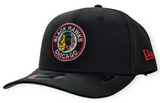 Chicago Blackhawks New Era NHL Classic 1934 Black 9SEVENTY Adjustable Hat - Pro Jersey Sports