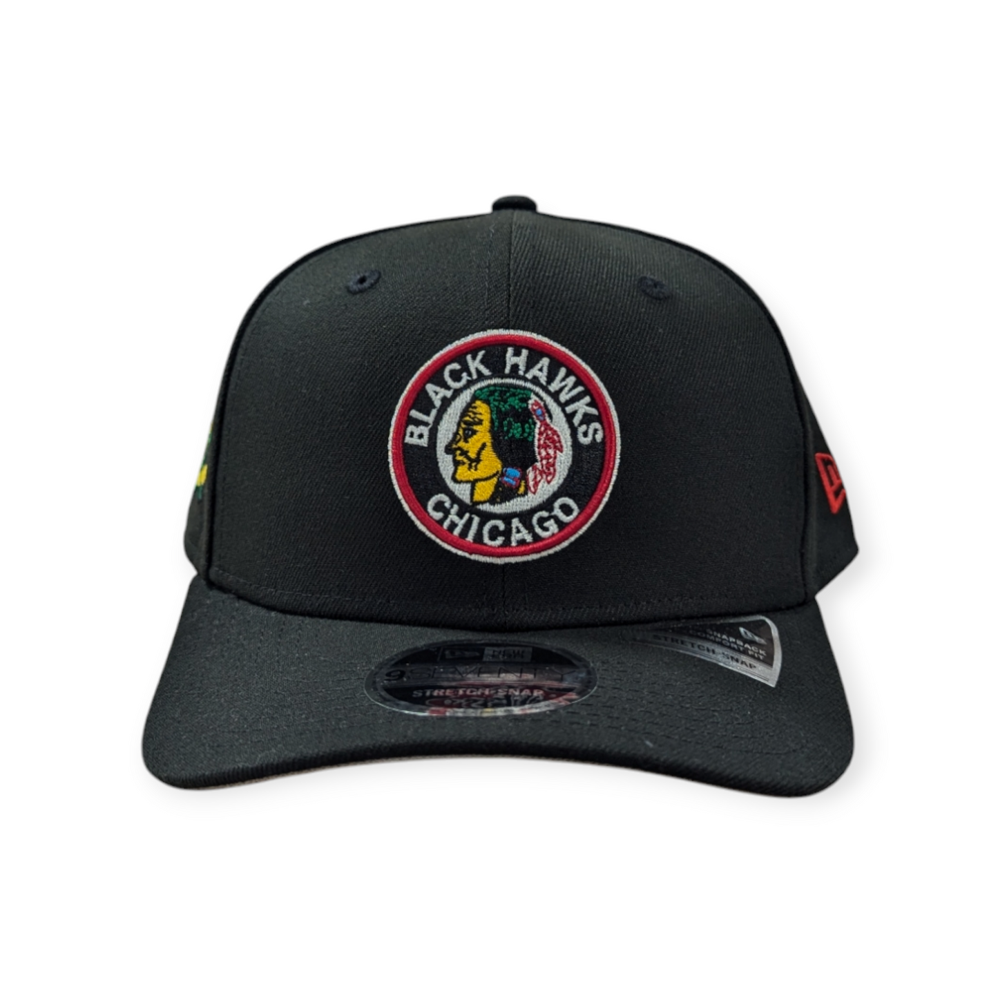 Chicago Blackhawks New Era NHL Classic 1934 Black 9SEVENTY Adjustable Hat