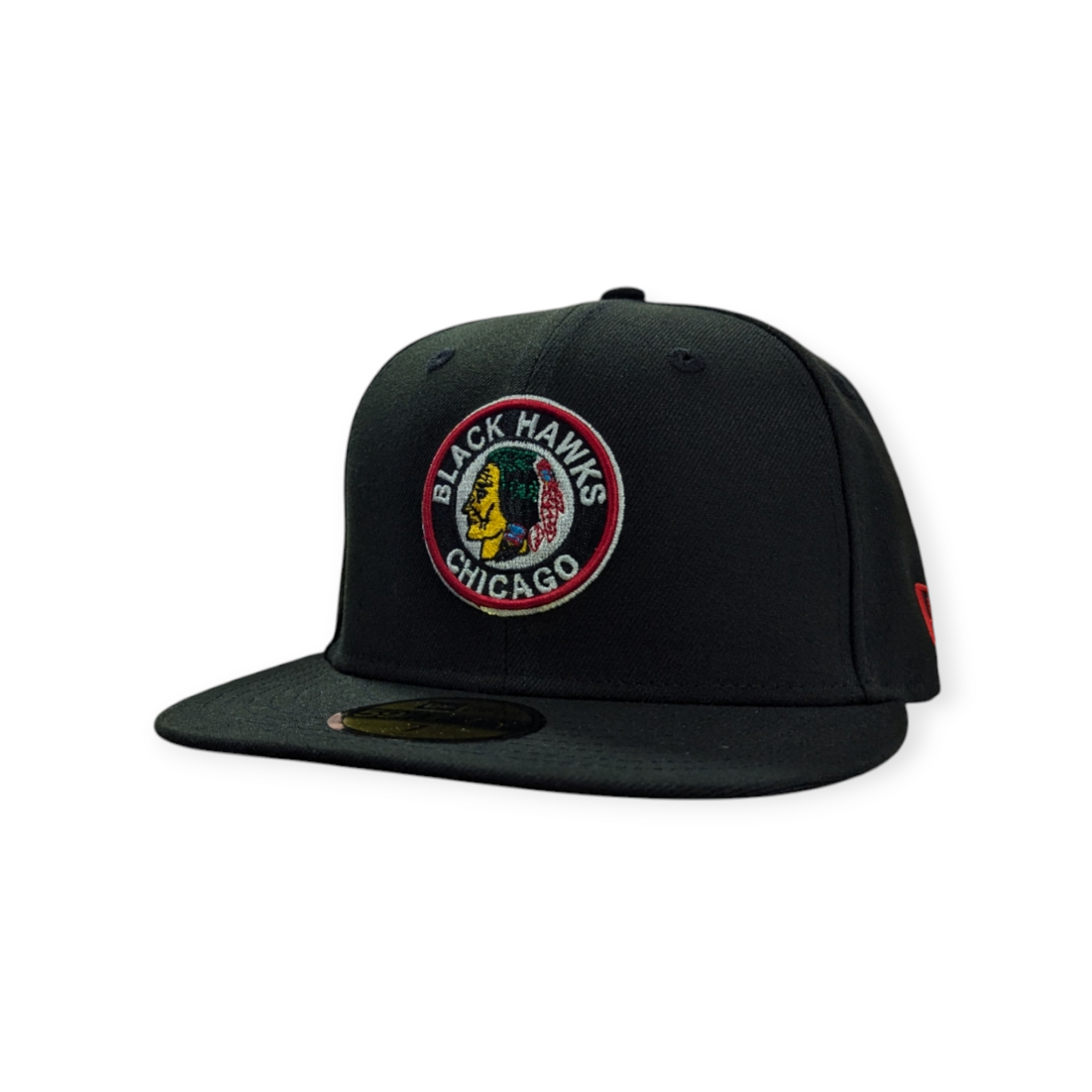 Chicago Blackhawks New Era 1934 Classic Black 59FIFTY Fitted Hat