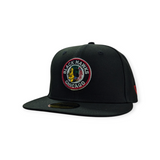 Chicago Blackhawks New Era 1934 Classic Black 59FIFTY Fitted Hat - Pro Jersey Sports