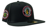 Chicago Blackhawks New Era 1934 Classic Black 59FIFTY Fitted Hat - Pro Jersey Sports