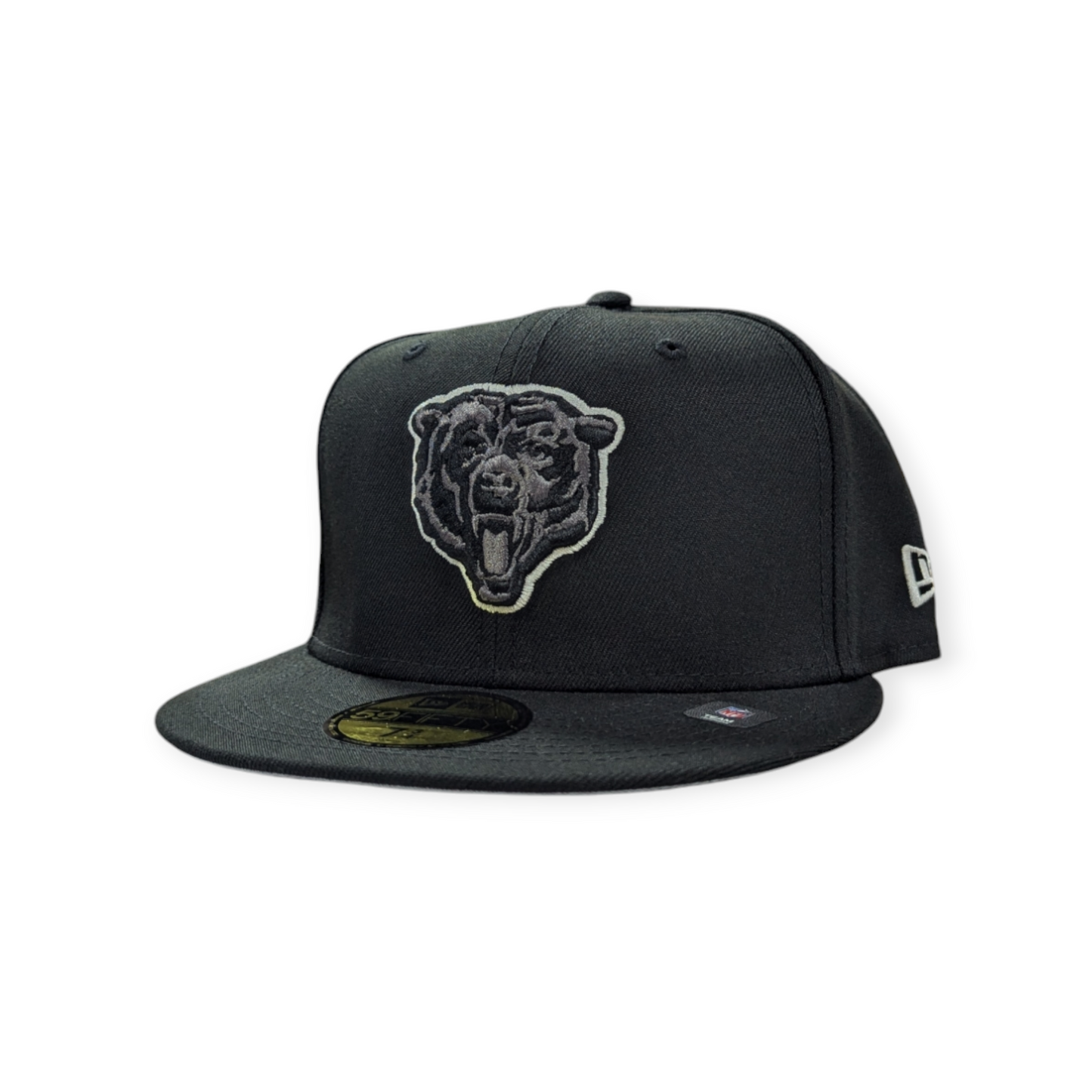 Chicago Bears Super Bowl XX Black And Graphite New Era 59FIFTY Fitted Hat