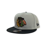 Chicago Blackhawks New Era Stone/Black 2025 Winter Classic 9FIFTY Adjustable Snapback Hat - Pro Jersey Sports
